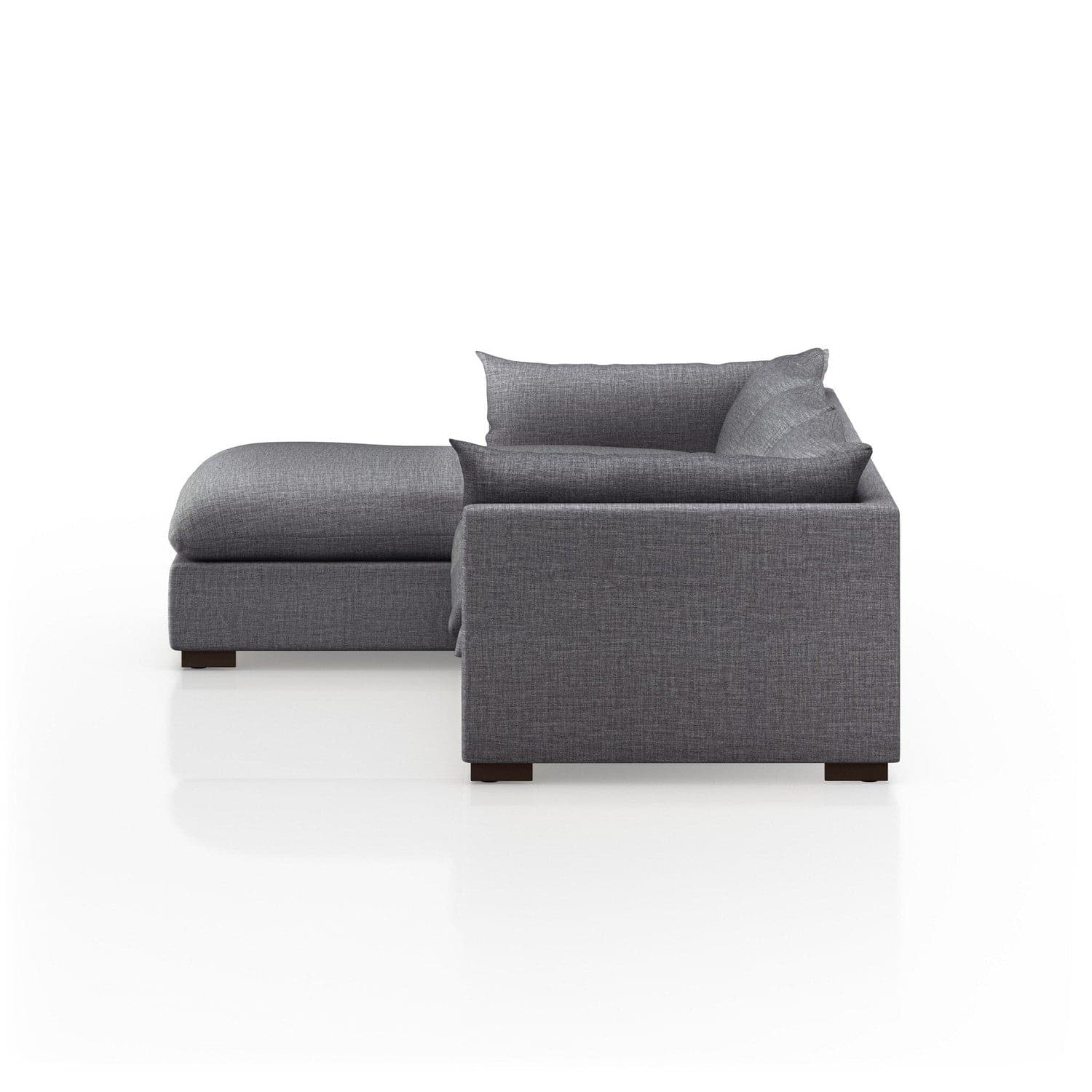 Westwood 2-Piece LAF Sectional - 112" - Bennett Charcoal