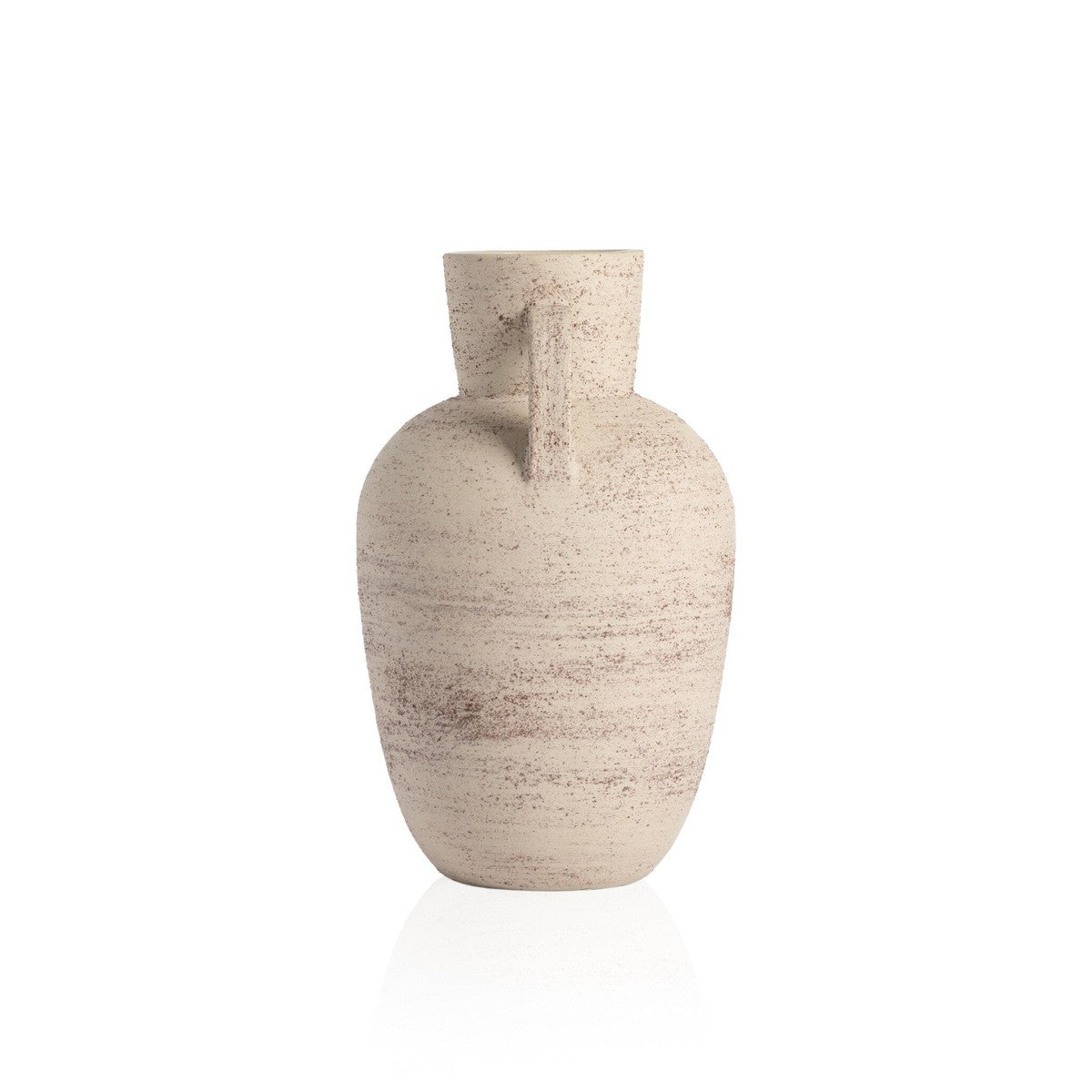 Pima Vase - Distressed Cream