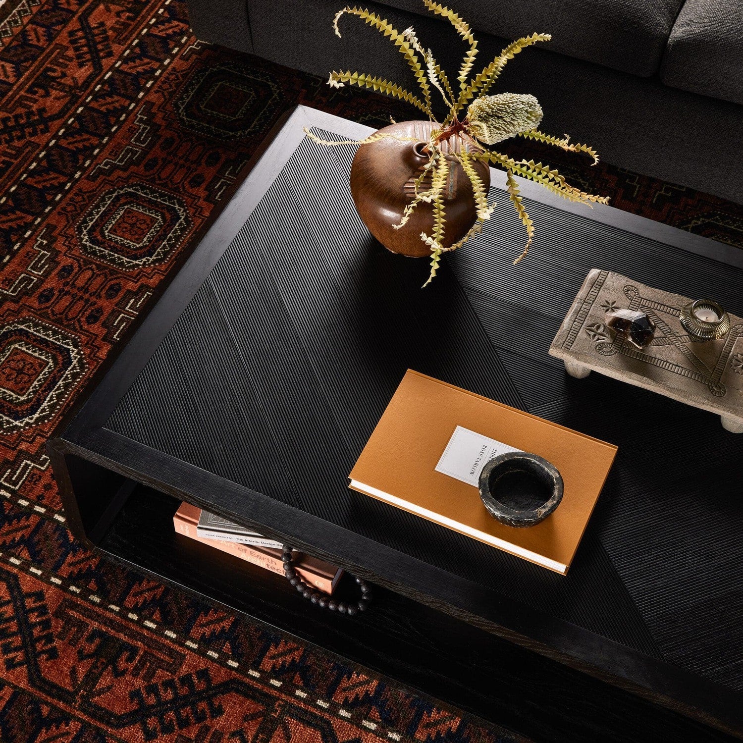 Caspian Coffee Table - Black Ash