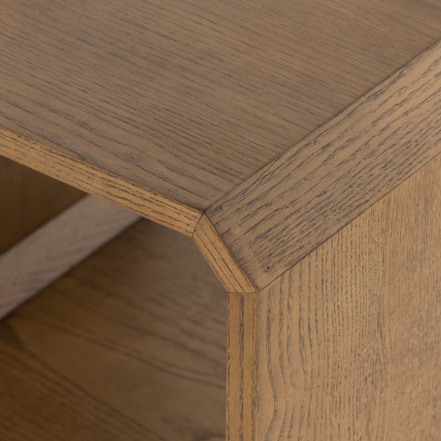 Caspian End Table - Natural Ash Veneer