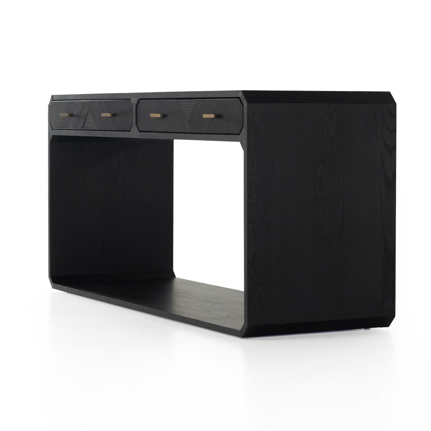 Caspian Console Table - Black Ash Veneer