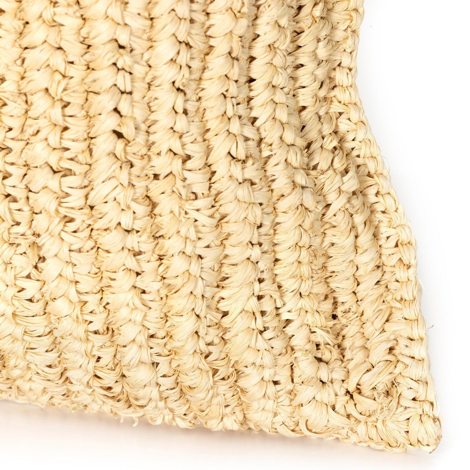 Woven Palm Pillow - Natural Palm Leaf