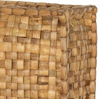 Basin Square Floor Cushion-Four Hands-FH-231462-002-PillowsNatural & Black-5-France and Son