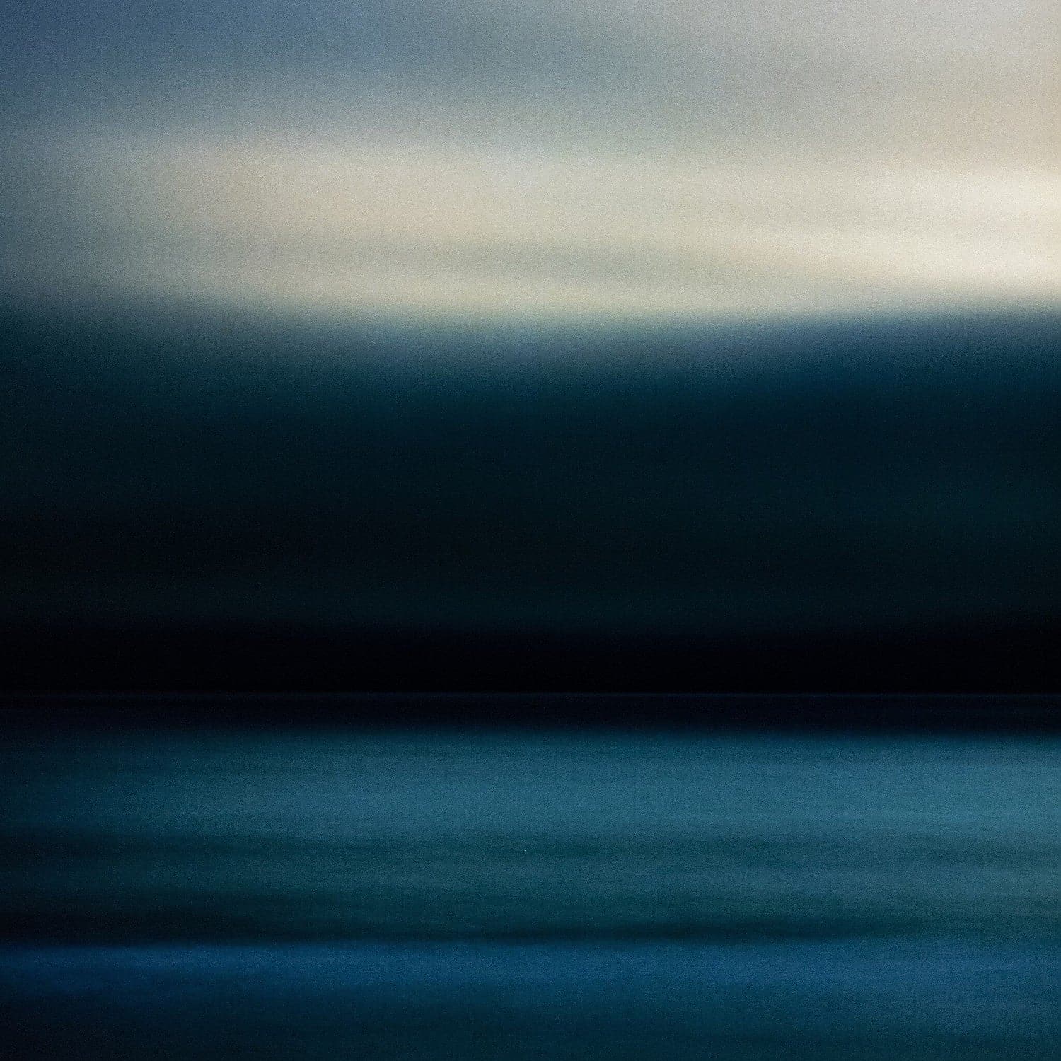 Storm Over The Pacific Ocean by Getty Images - Vertical Grain White Oak Floater