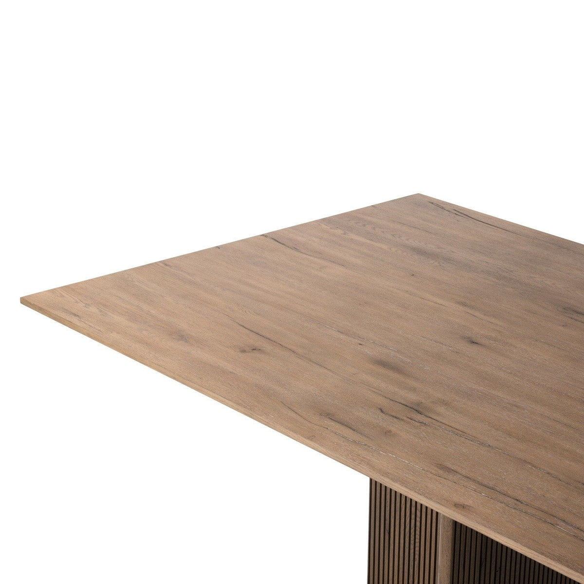 Leo Dining Table - Rustic Grey Veneer