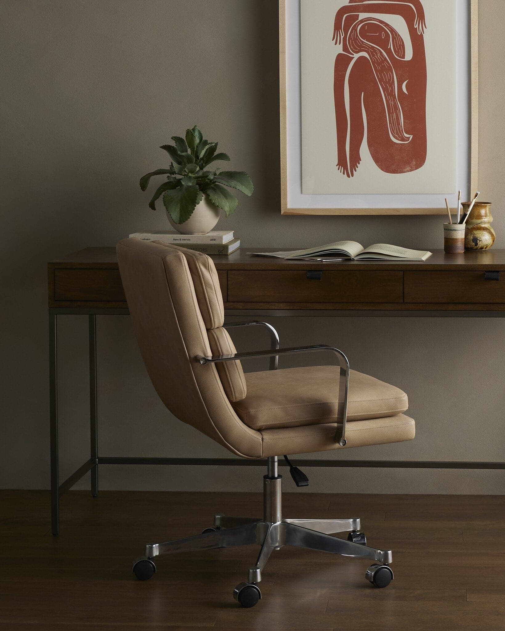 Jude Desk Chair - Palermo Nude