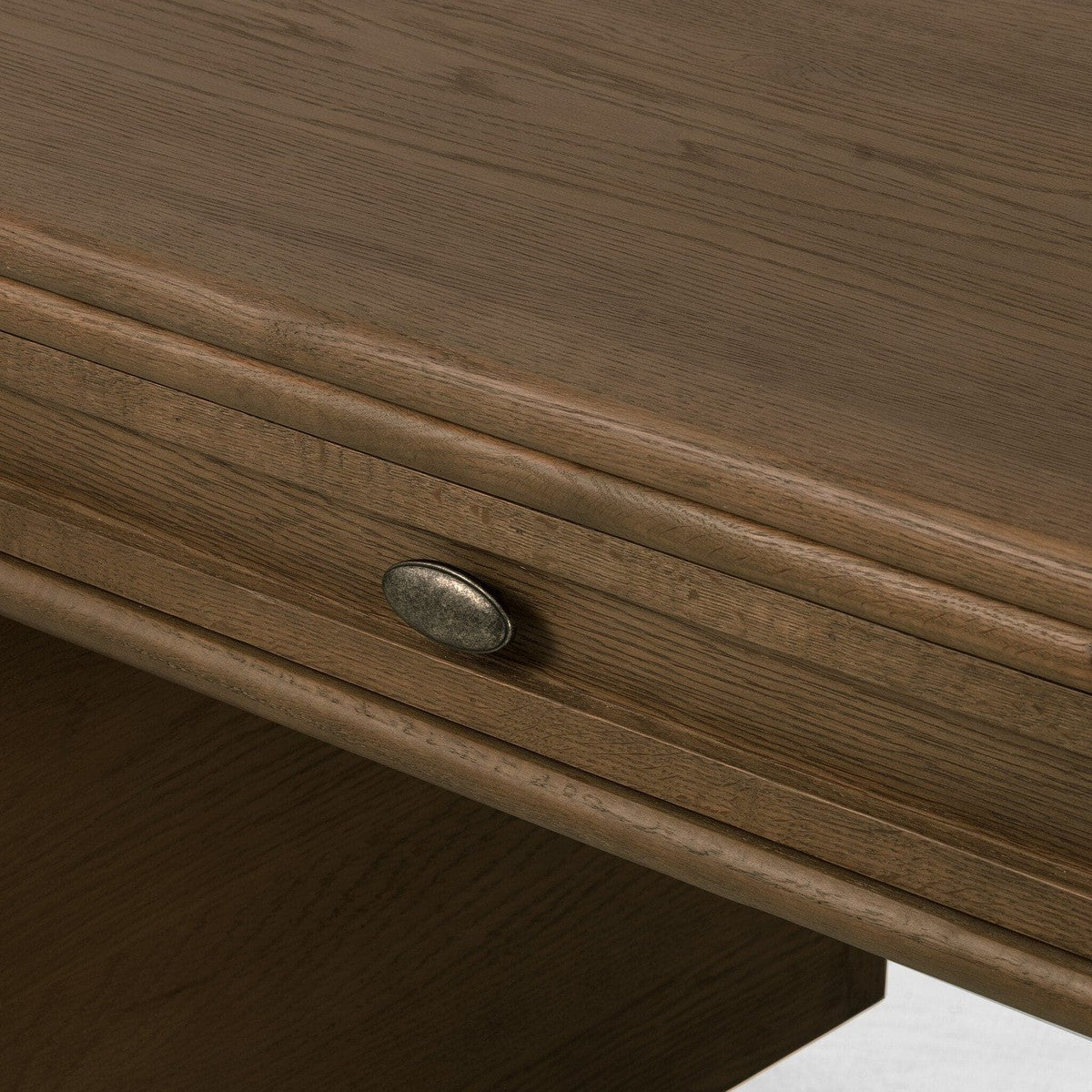 Toulouse Executive Desk - Toasted Oak Veneer