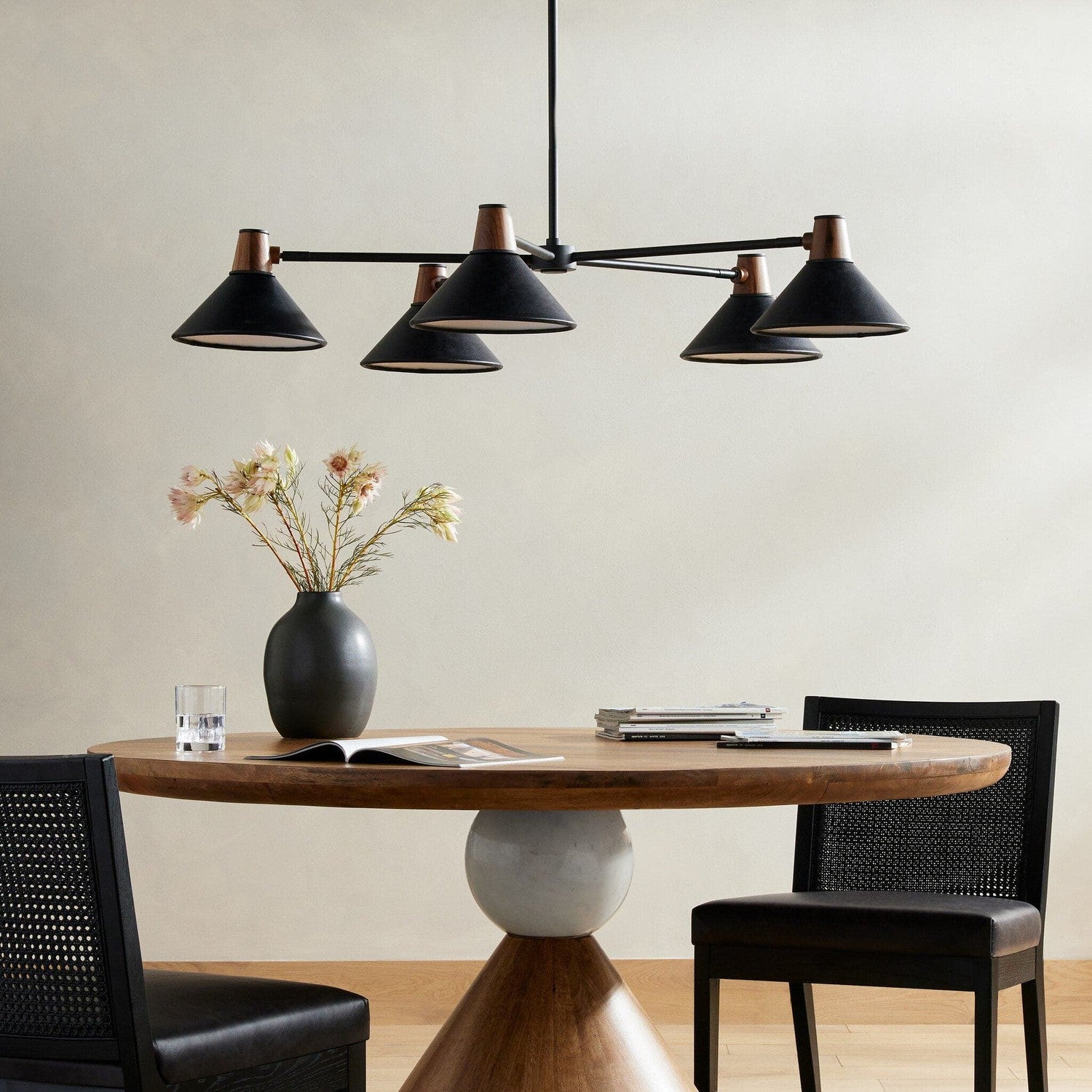 Cullen Chandelier - Powder Coated Black