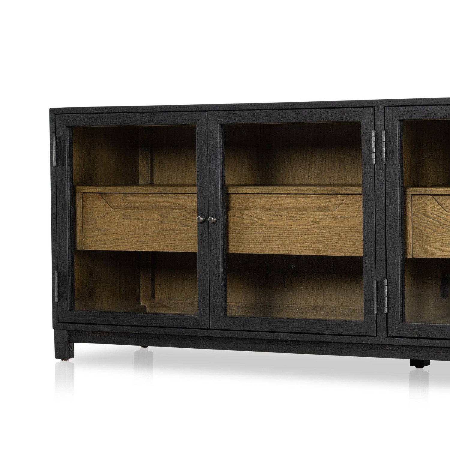 Millie Media Console - Drifted Matte Black