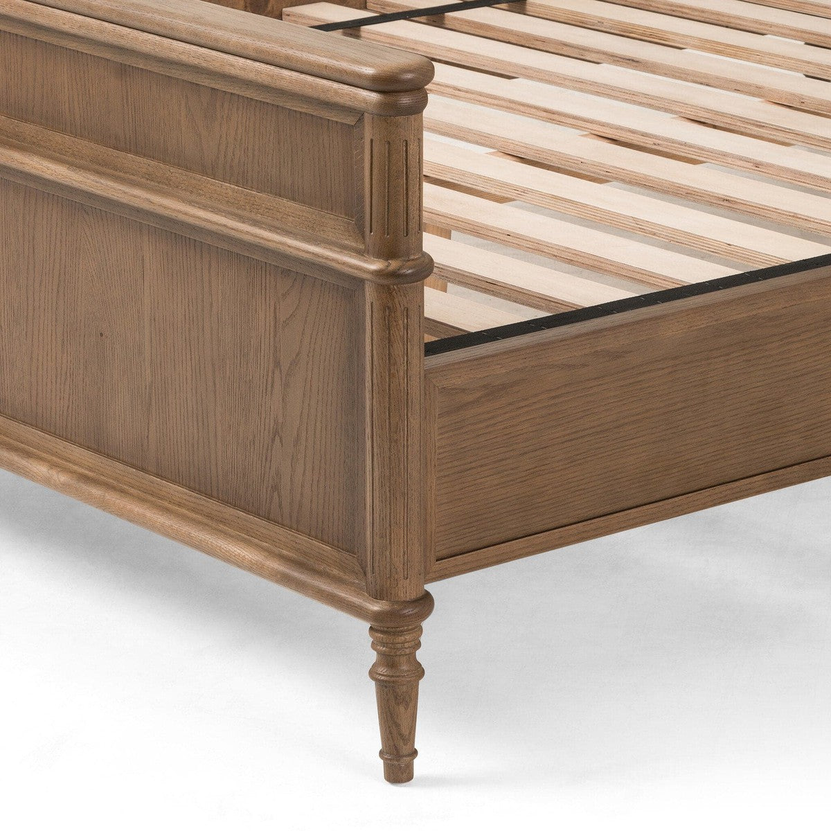 Toulouse Bed - Toasted Oak Veneer - Queen