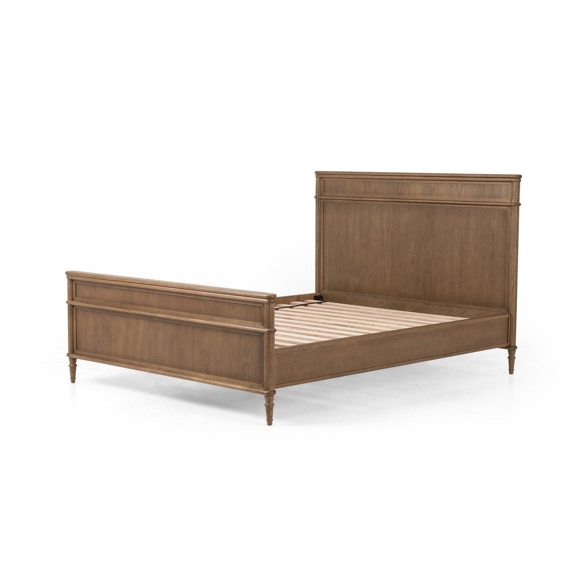 Toulouse Bed - Toasted Oak Veneer - Queen