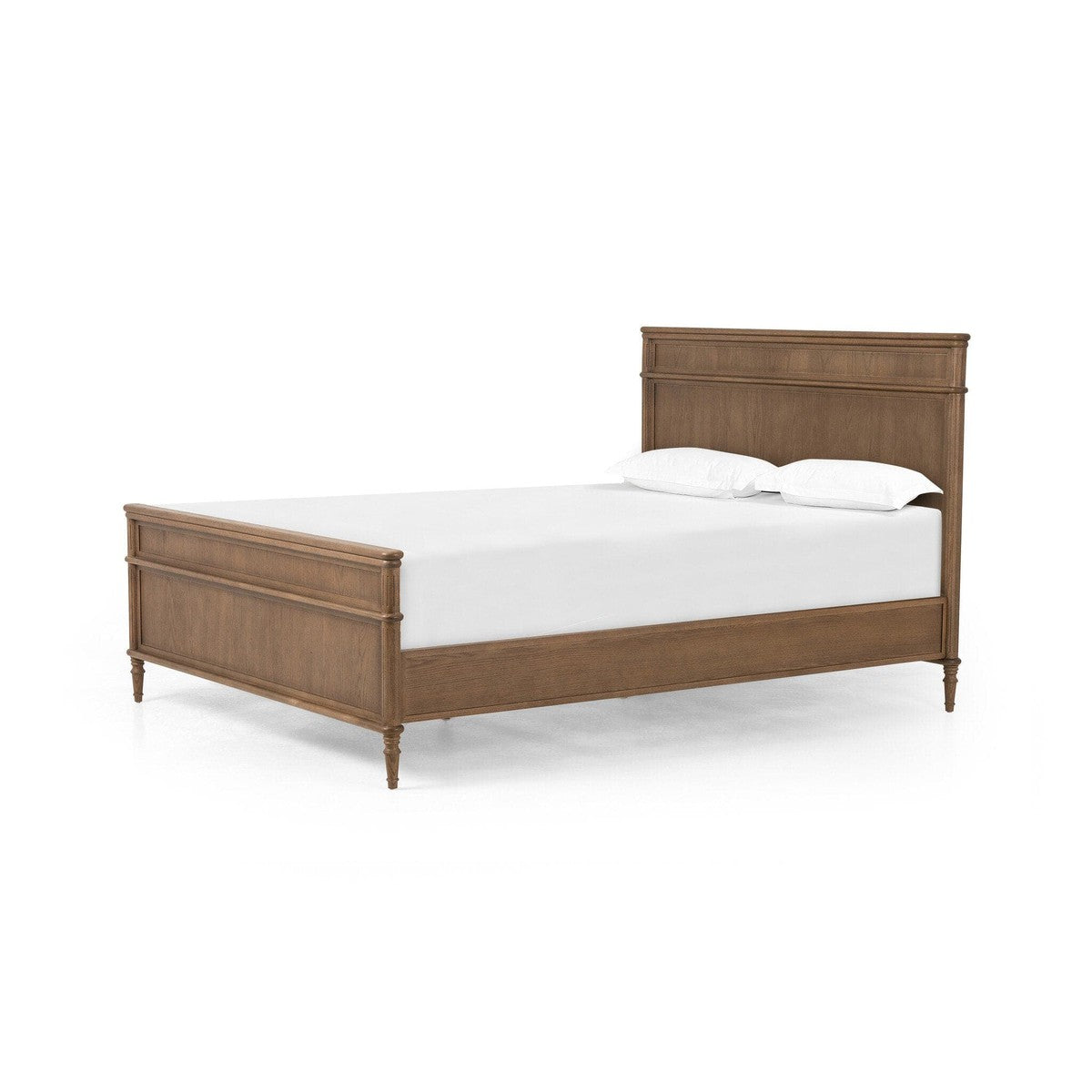 Toulouse Bed - Toasted Oak Veneer- King