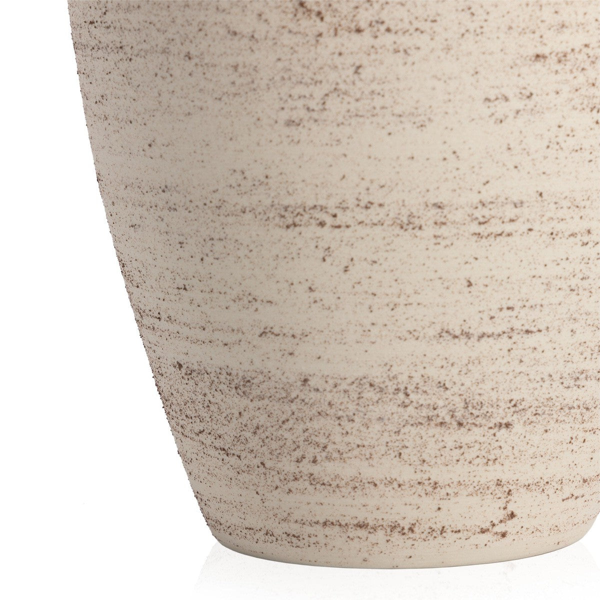 Pima Small Vase - Distressed Cream