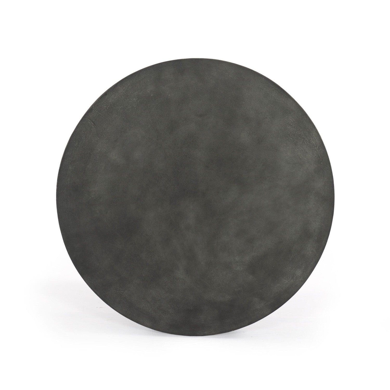 Basil Outdoor Round Coffee Table - Aged Grey