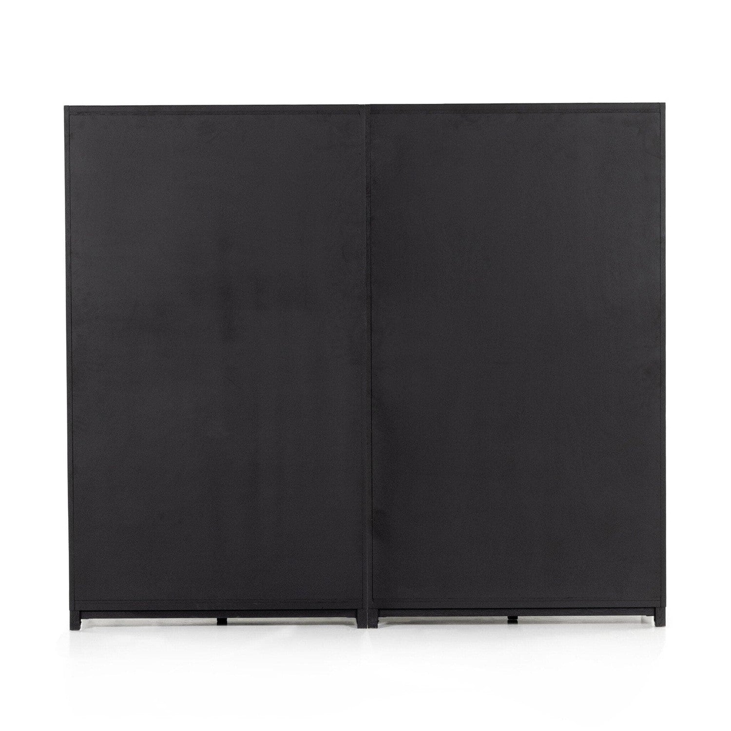 Millie Double Cabinet - Drifted Matte Black