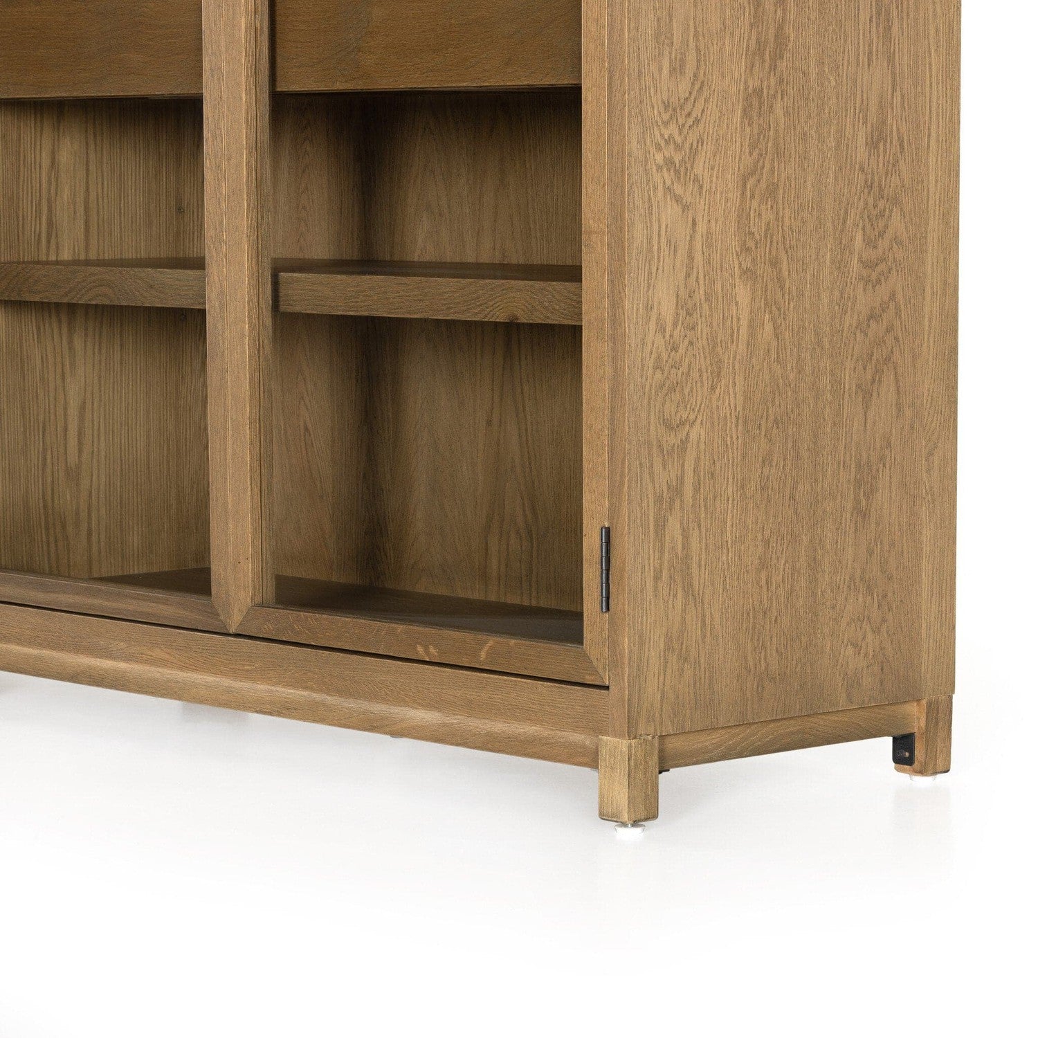 Millie Double Cabinet - Drifted Oak Solid