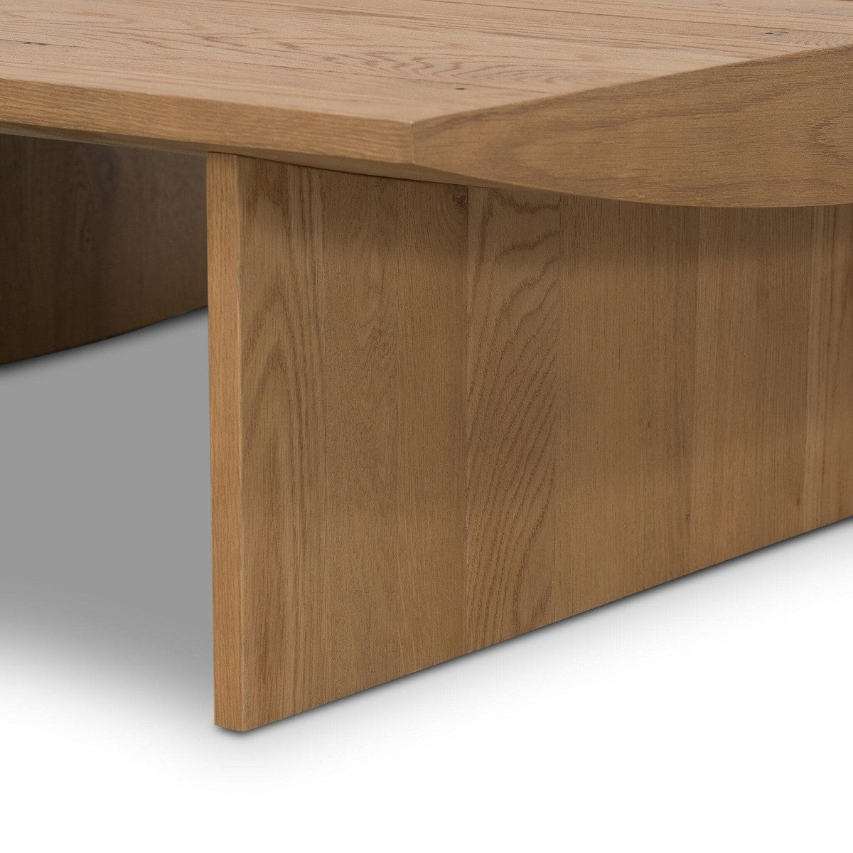 Pickford Square Coffee Table - Dusted Oak Veneer