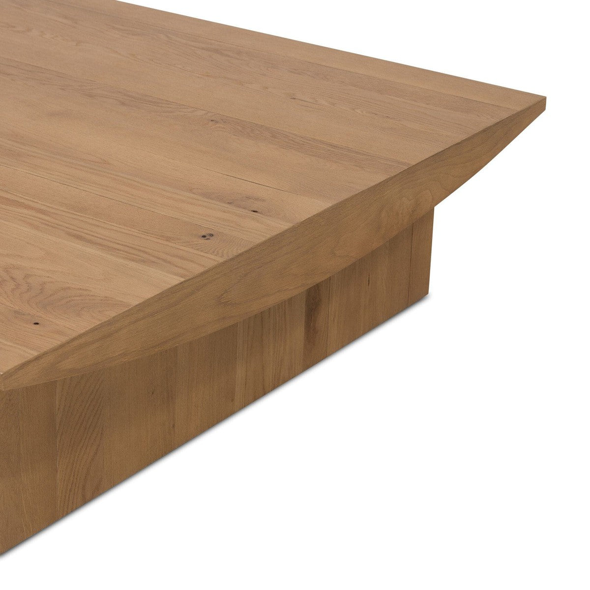 Pickford Square Coffee Table - Dusted Oak Veneer