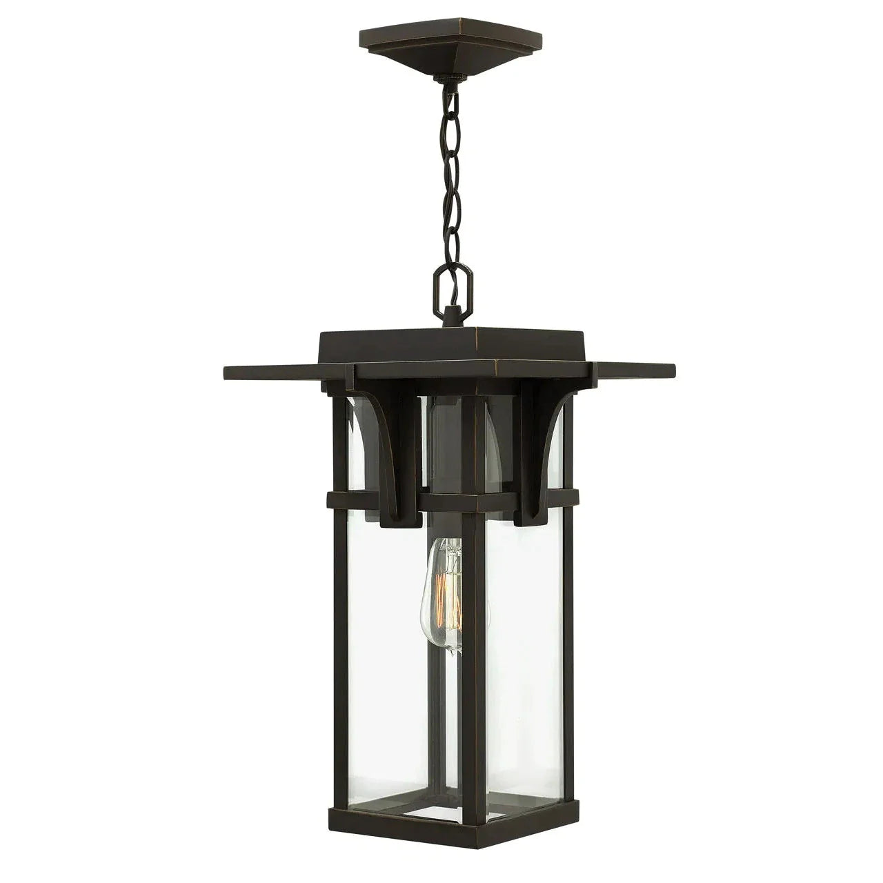 Outdoor Manhattan - Large Hanging Lantern-Hinkley Lighting-HINKLEY-2322OZ-Outdoor Pendants-1-France and Son