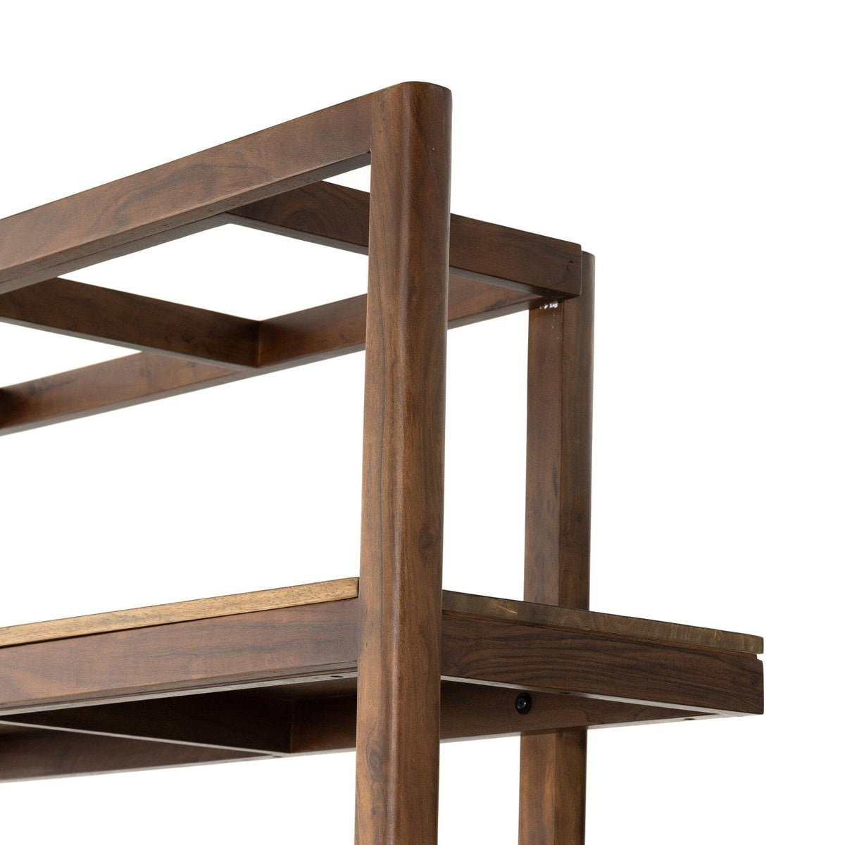 Reza Wide Bookcase - Toasted Acacia