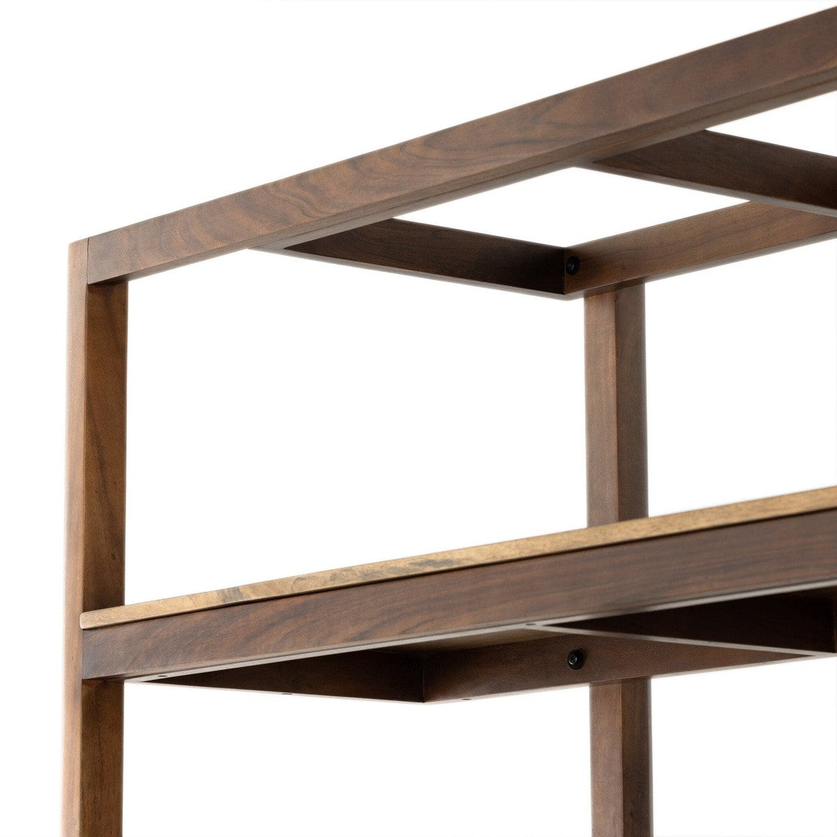 Reza Wide Bookcase - Toasted Acacia