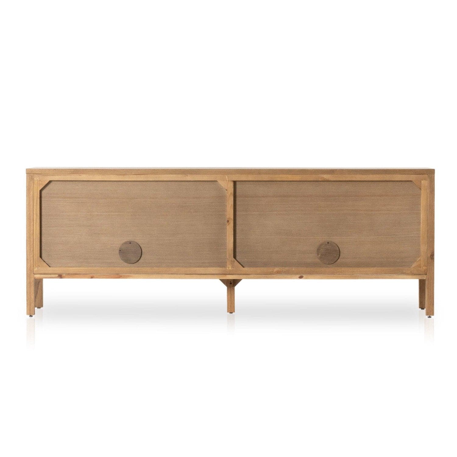 Riggs Media Console - Amber Oak