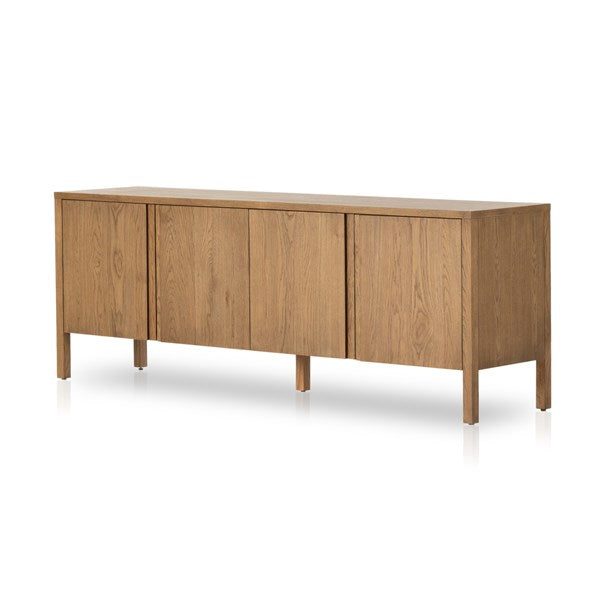 Riggs Media Console - Amber Oak-Four Hands-FH-232365-001-Media Storage / TV Stands-1-France and Son