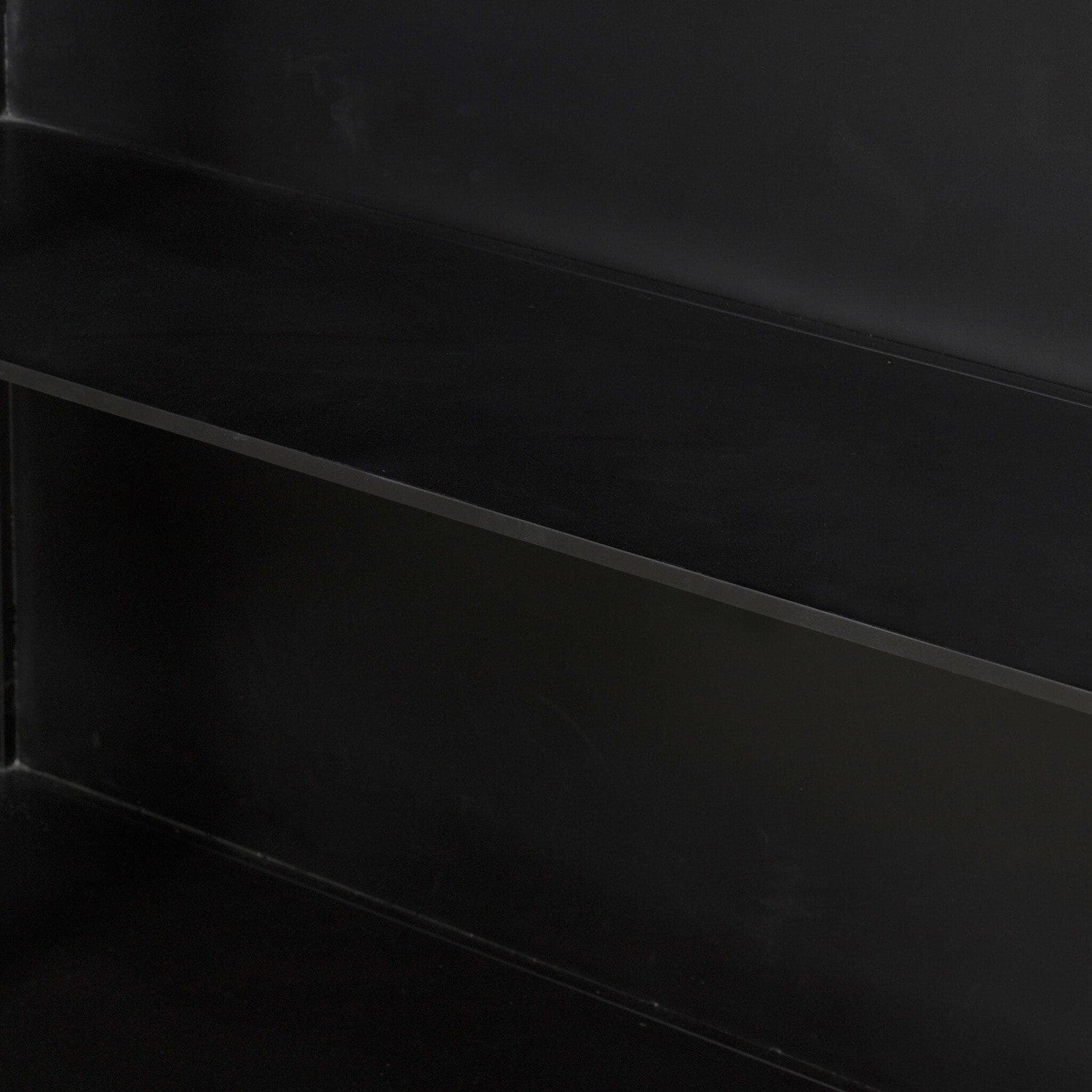 Belmont Wide Metal Cabinet - Black