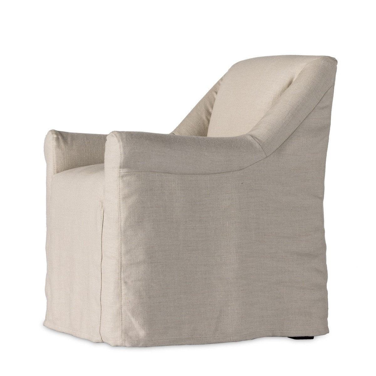 Bridges Slipcover Dining Armchair - Brussels Natural