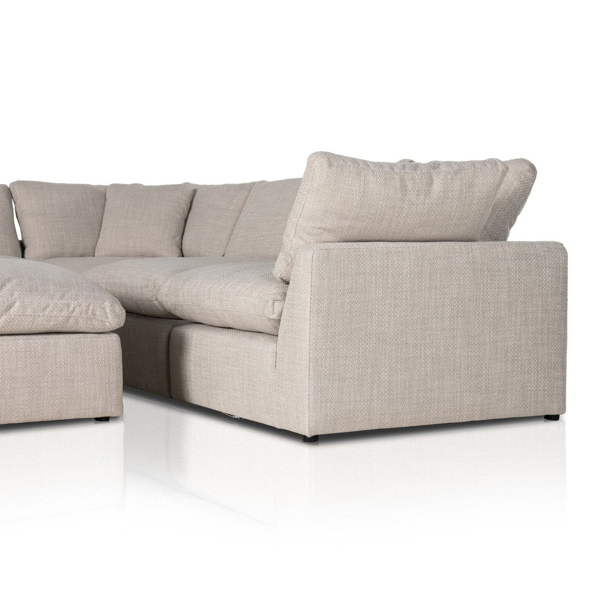 Stevie 5-Piece Sectional - Gibson Wheat