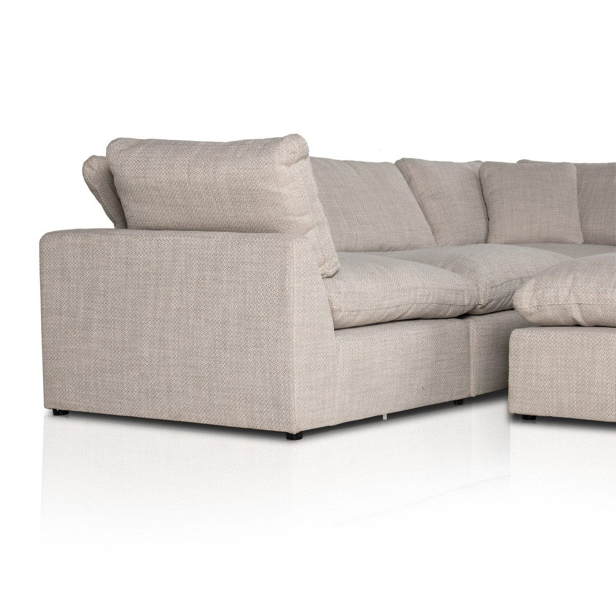 Stevie 5-Piece Sectional - Gibson Wheat