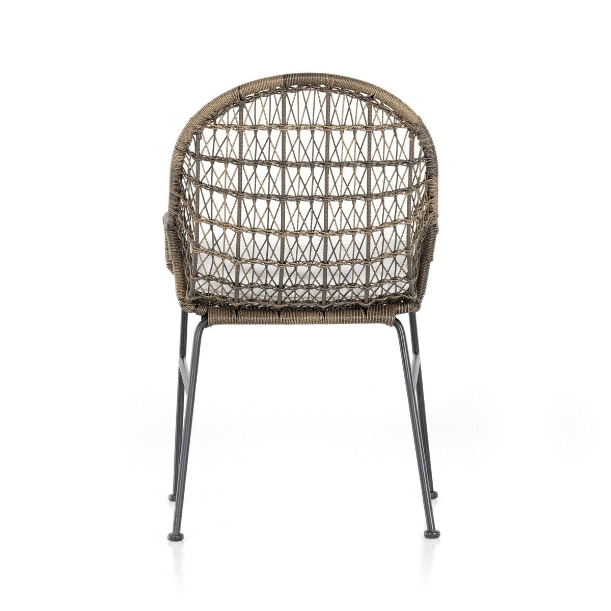 Bandera Outdoor Woven Dining Chair - Stinson White