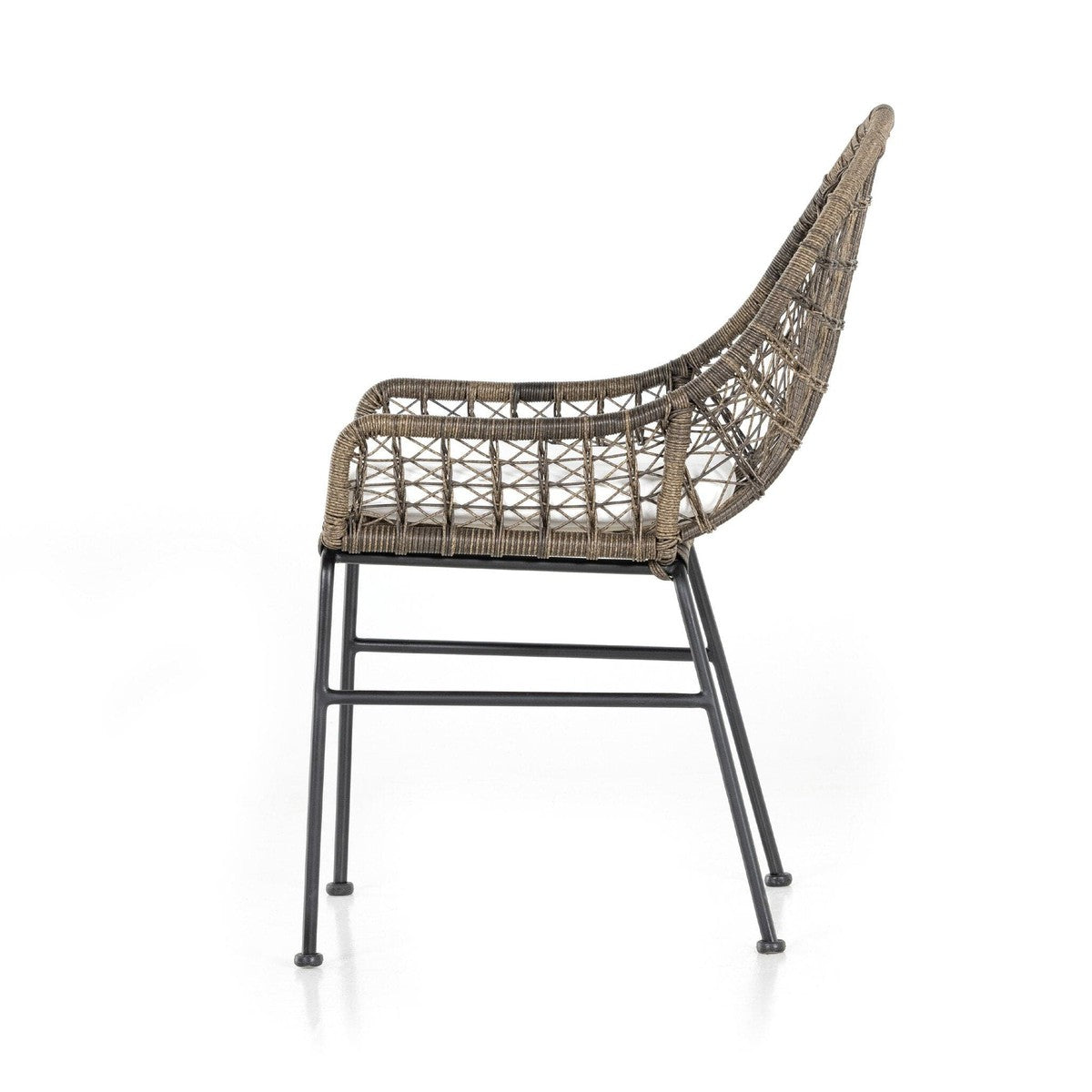 Bandera Outdoor Woven Dining Chair - Stinson White