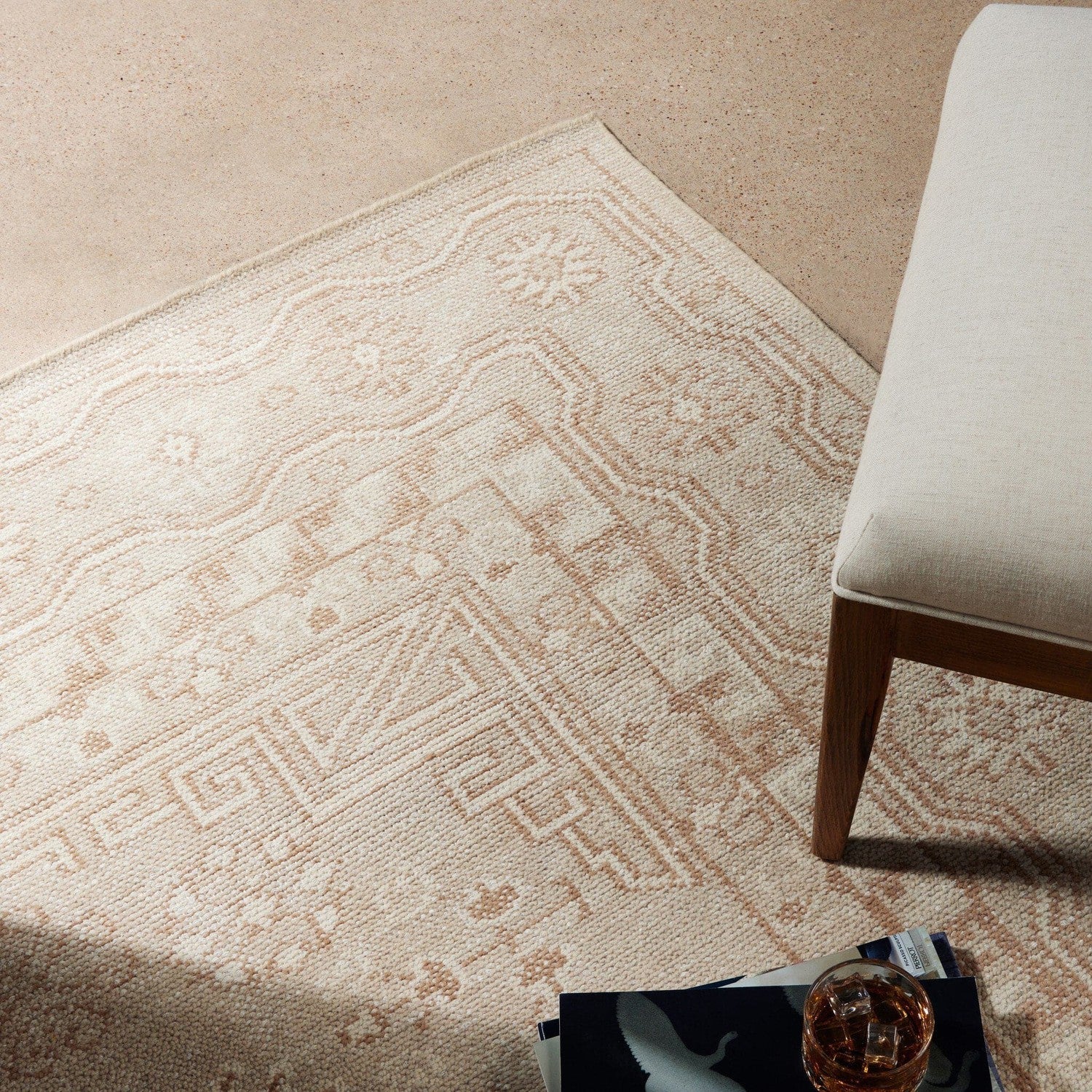 Cortona Hand Knotted Rug - Cortona Cream