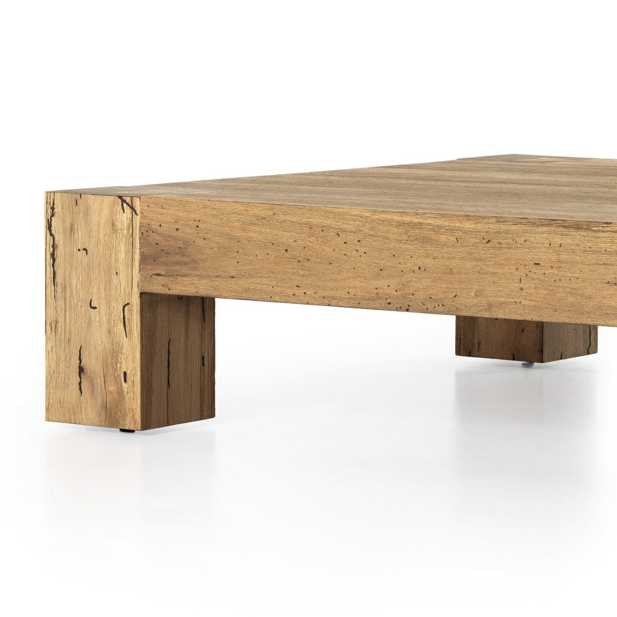 Abaso Coffee Table - Rustic Wormwood Oak