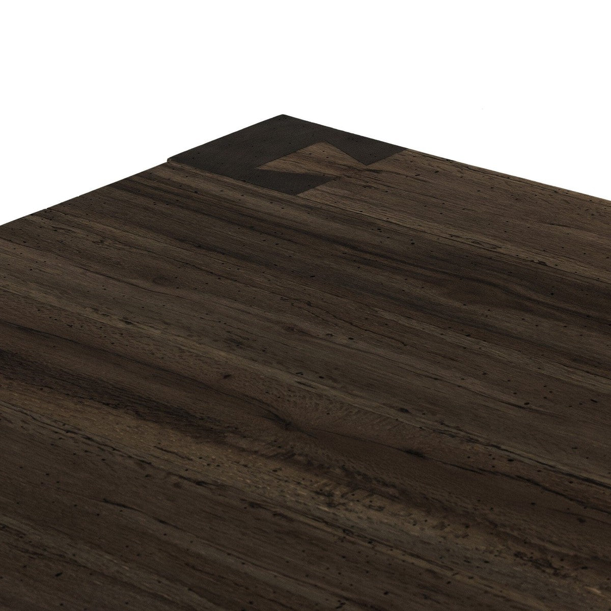 Abaso Coffee Table - Ebony Rustic Wormwood Oak