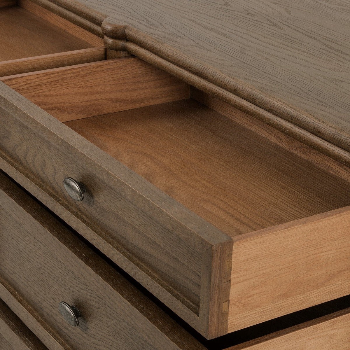 Toulouse 9 Drawer Dresser - Toasted Oak