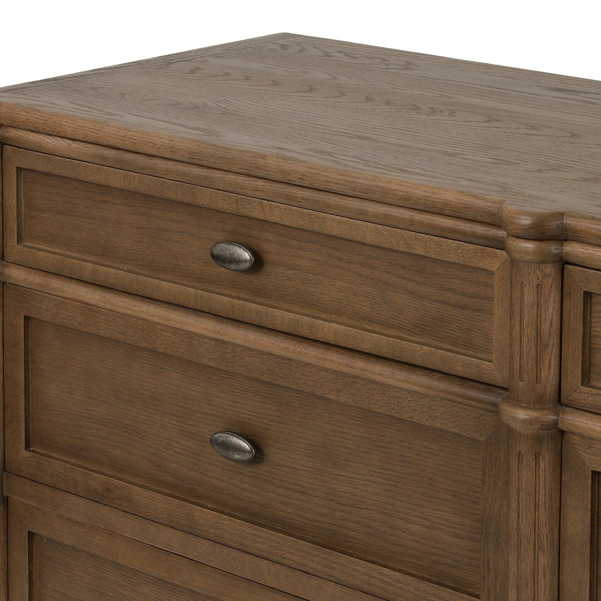 Toulouse 9 Drawer Dresser - Toasted Oak