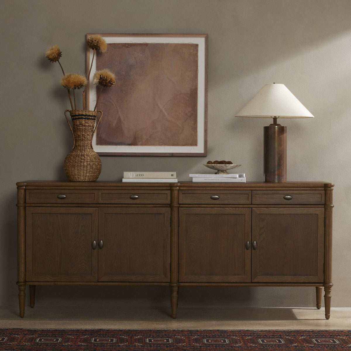 Toulouse Sideboard - Toasted Oak Veneer