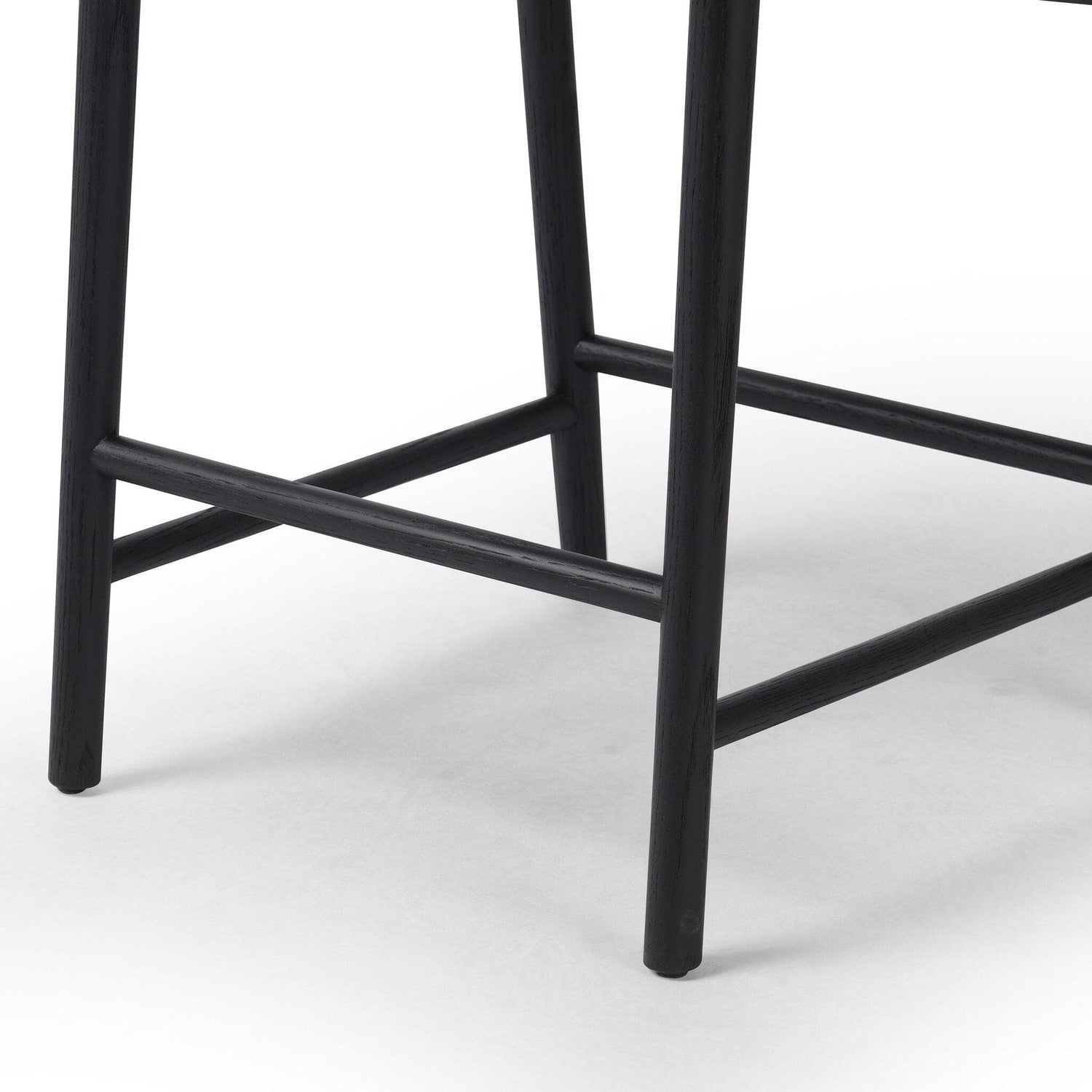 Buxton Counter Stool - Black Rush