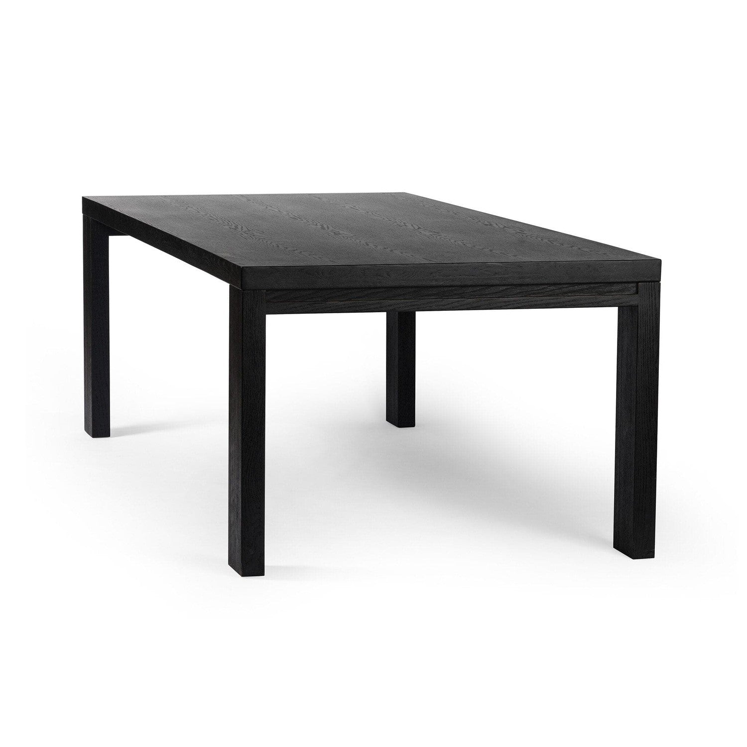 Millie Dining Table - Drifted Matte Black Veneer