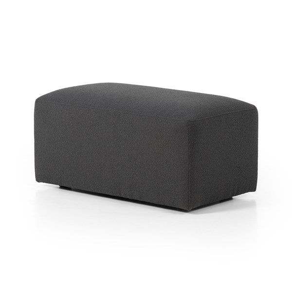 Brylee Sectional-Four Hands-FH-233021-002-SectionalsRECTANGULAR OTTOMAN-Fiqa Boucle Charcoal-13-France and Son