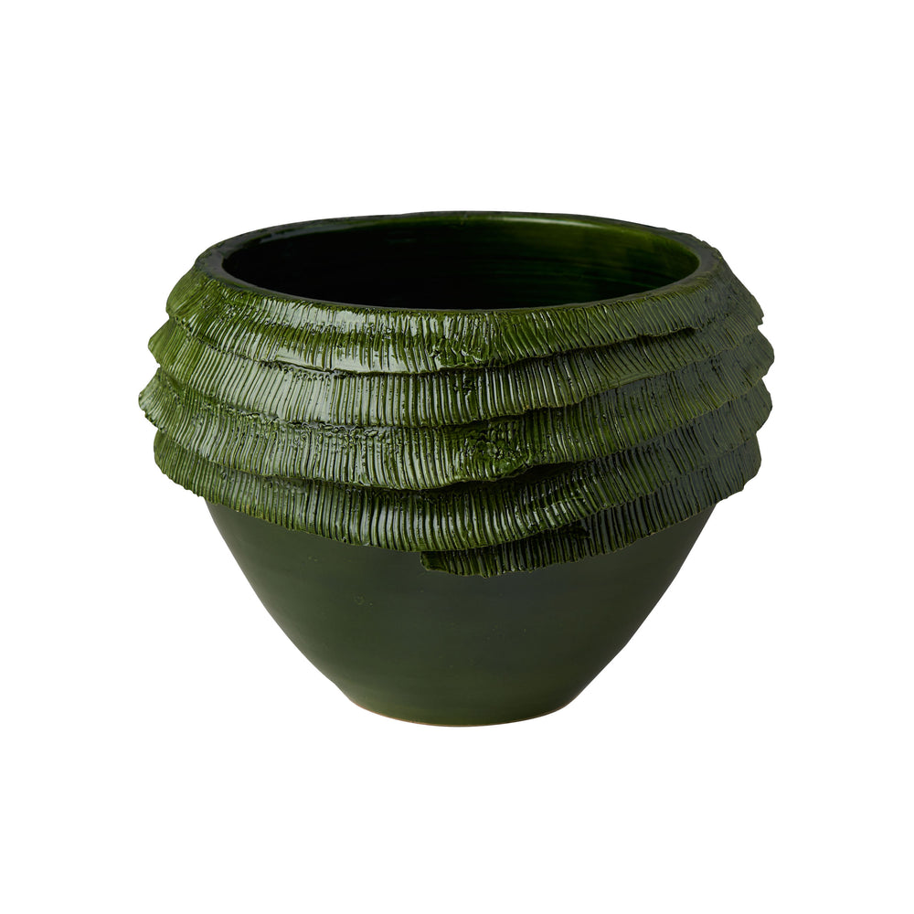 Fringe Bowl, Green-ABIGAILS-ABIGAILS-233021-Bowls-1-France and Son