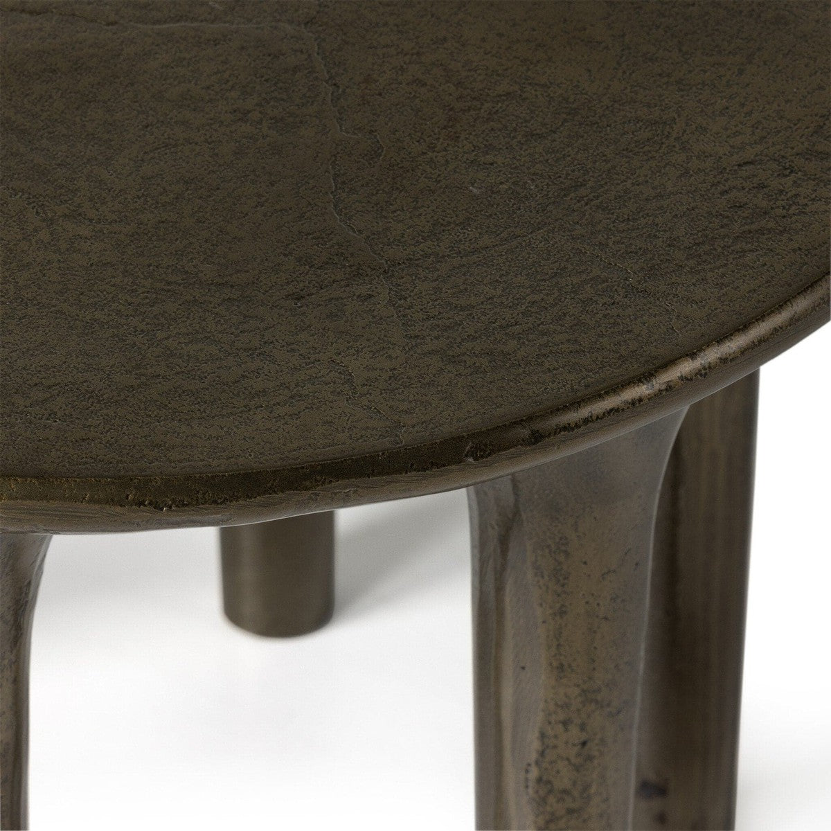 Kelden End Table - Aged Bronze