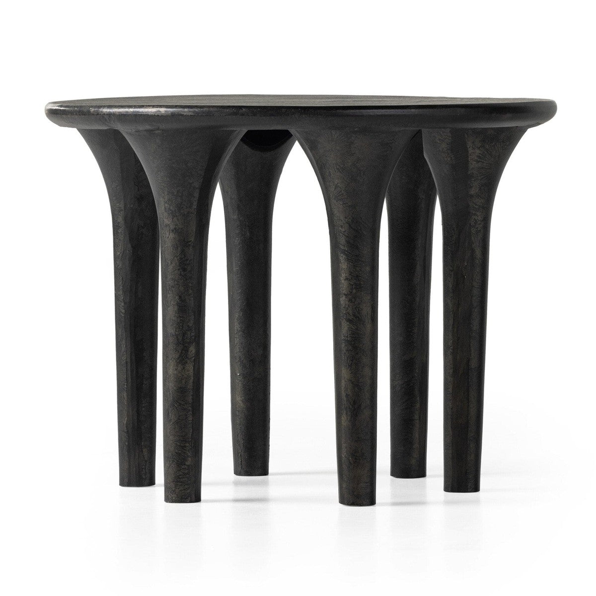 Kelden End Table - Raw Black