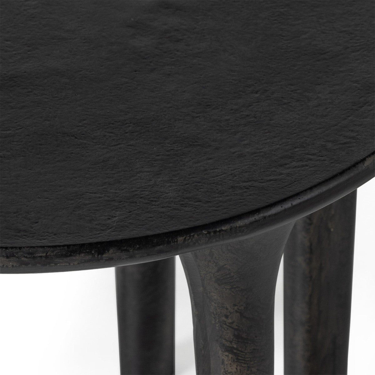 Kelden End Table - Raw Black