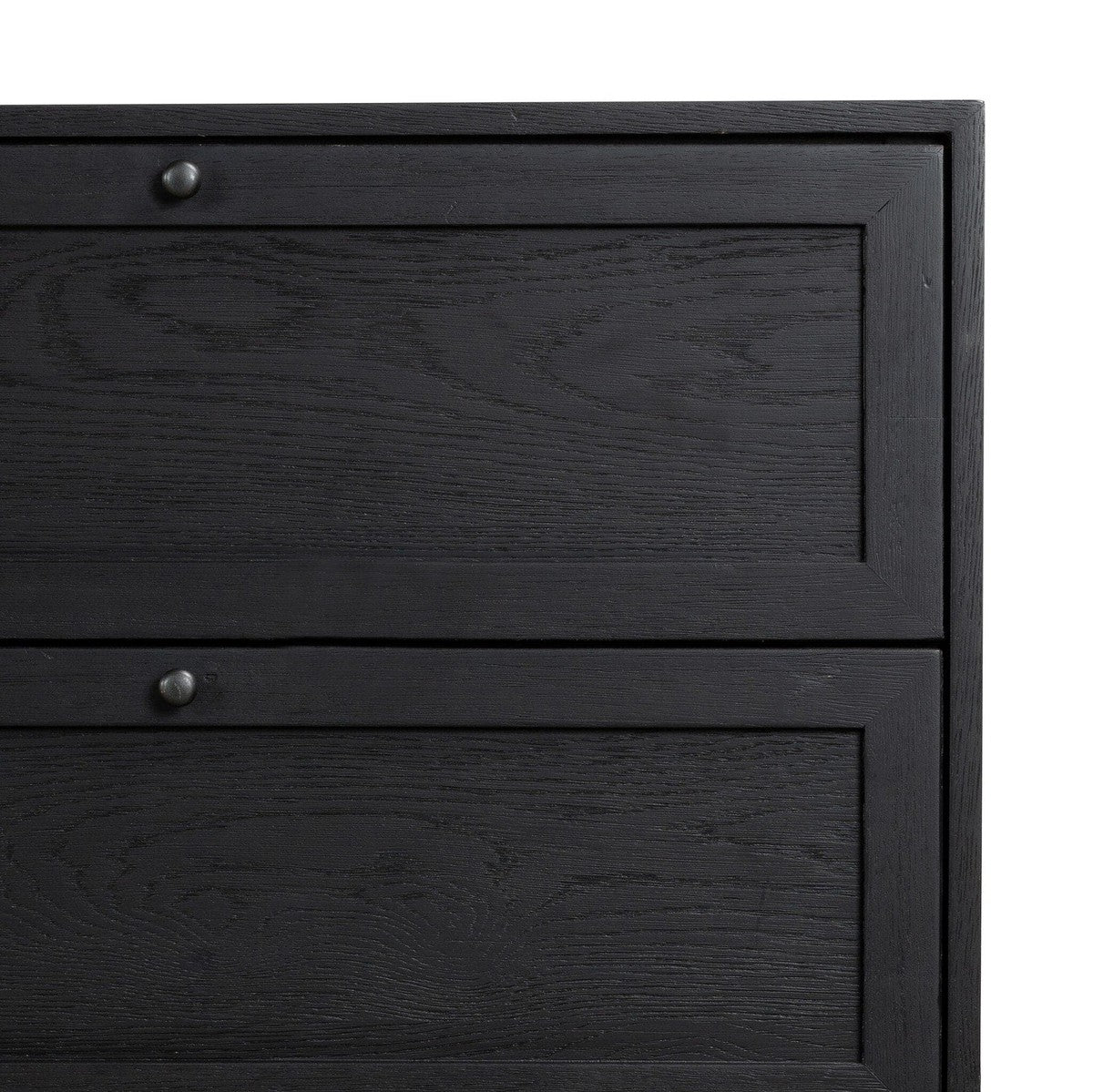 Millie 9 Drawer Dresser - Drifted Matte Black Veneer