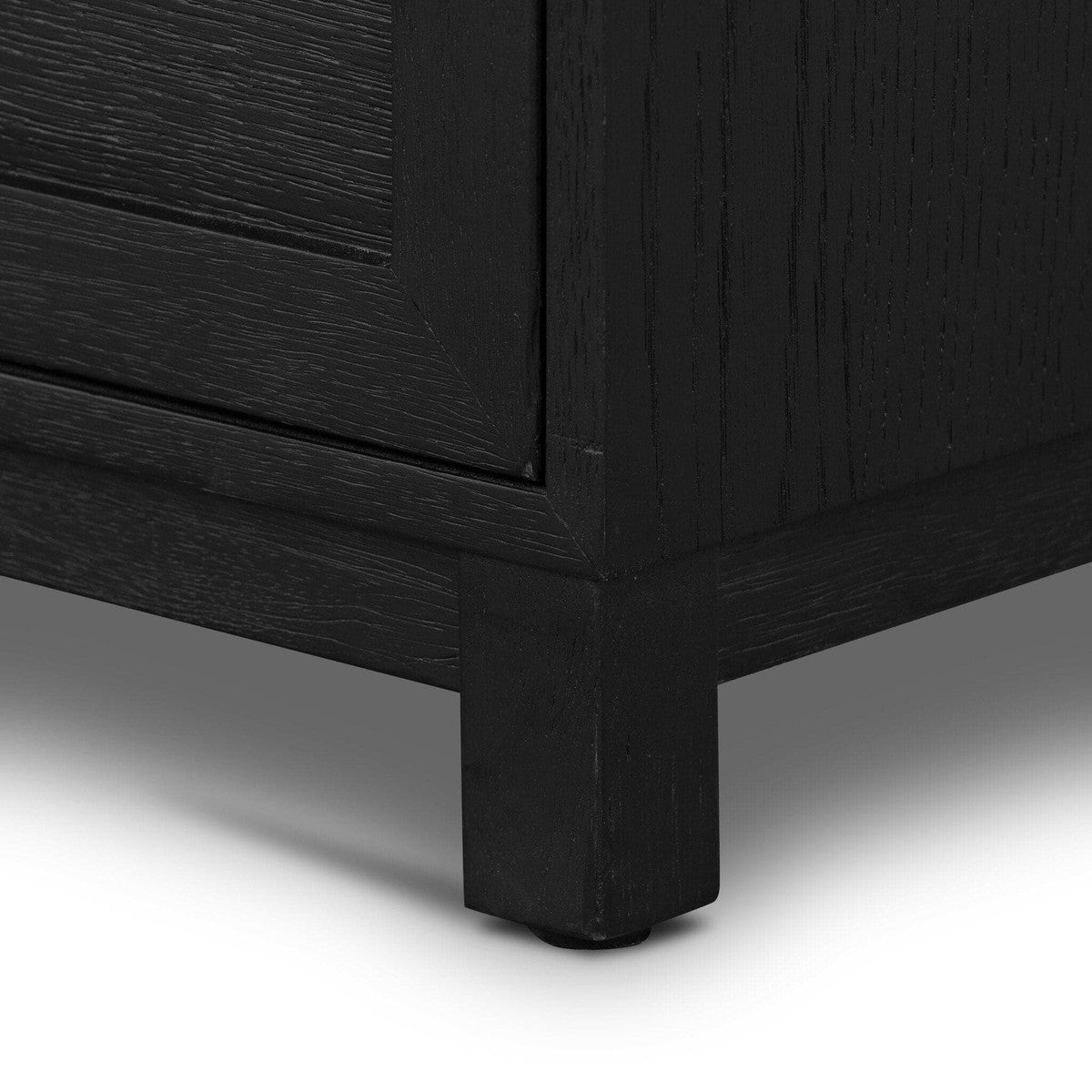 Millie 6 Drawer Dresser - Drifted Matte Black Veneer