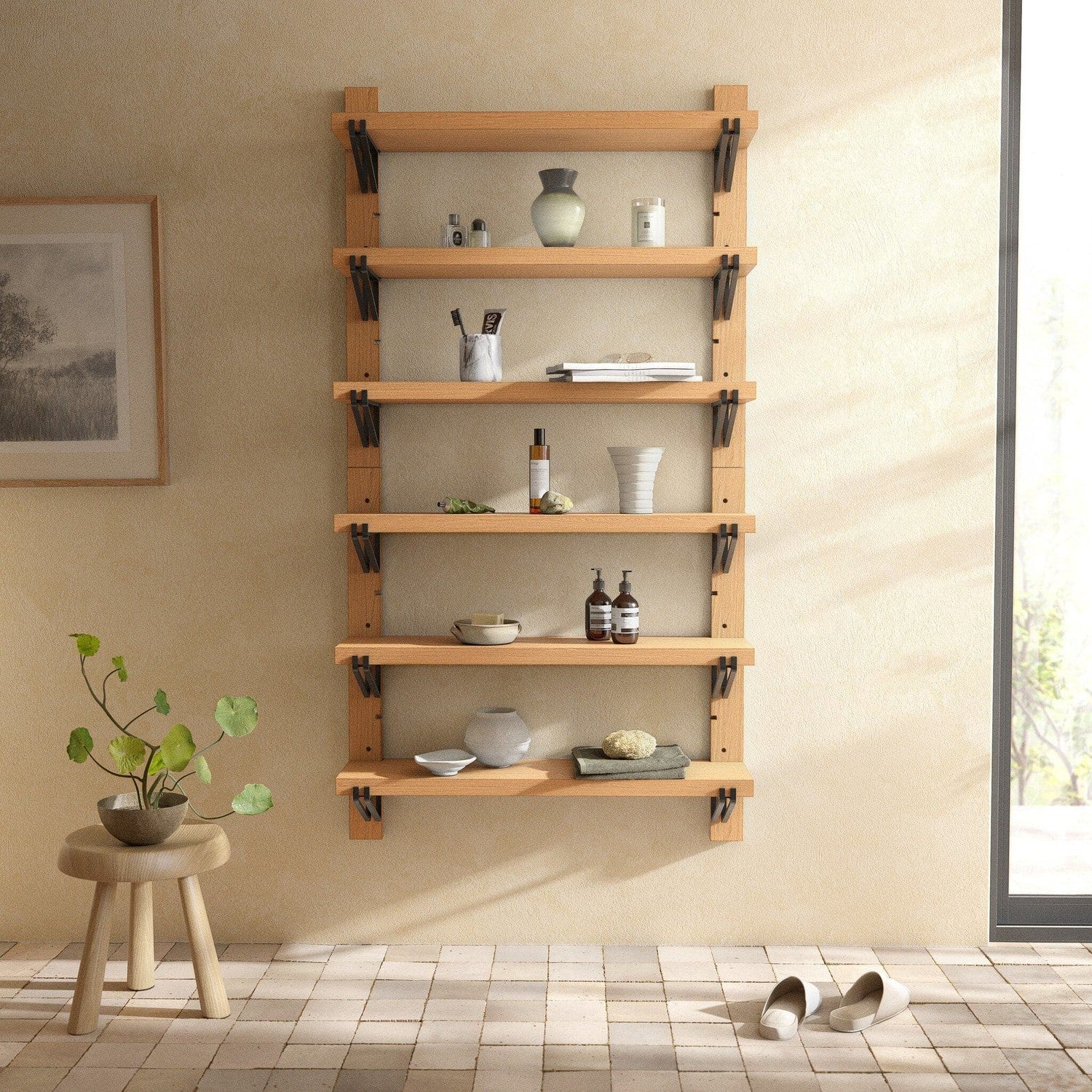 Pivott Shelf - Natural Oak Veneer