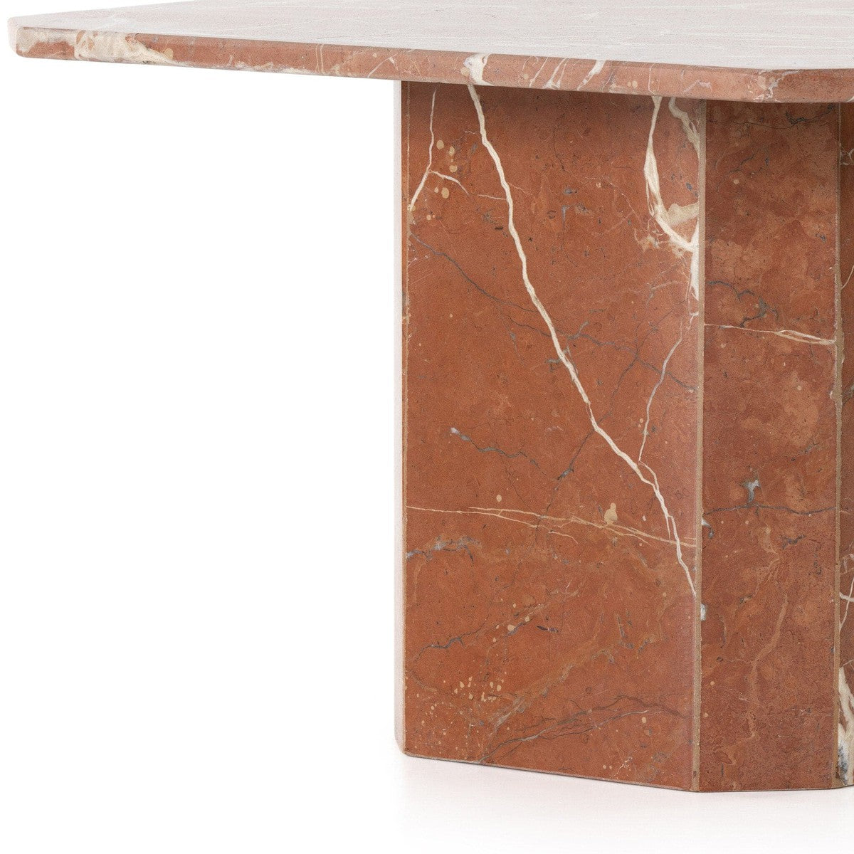 Edina Coffee Table-Big Table - Rusty Marble